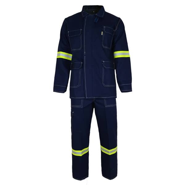 کاپشن شلوار کار با برق سرمه ای