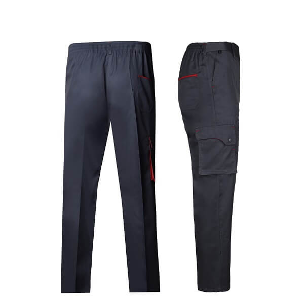 لباس کار مهندسی رایکا ( طوسی تیره_قرمز)